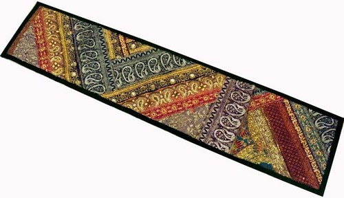 Cotton table runner - table,